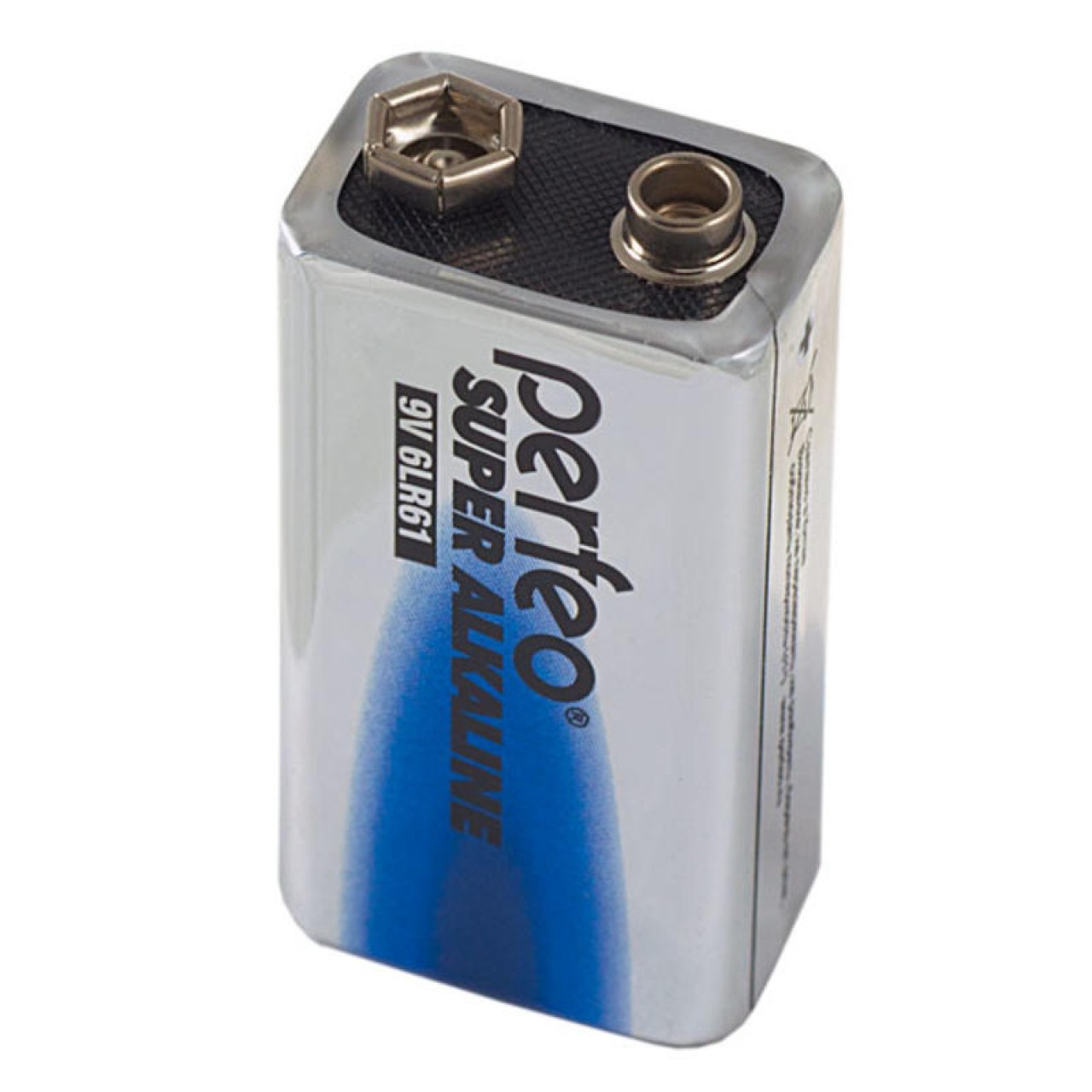 Батарея PERFEO 6LR61-1SH SUPER ALKALINE (Крона) (10/100)