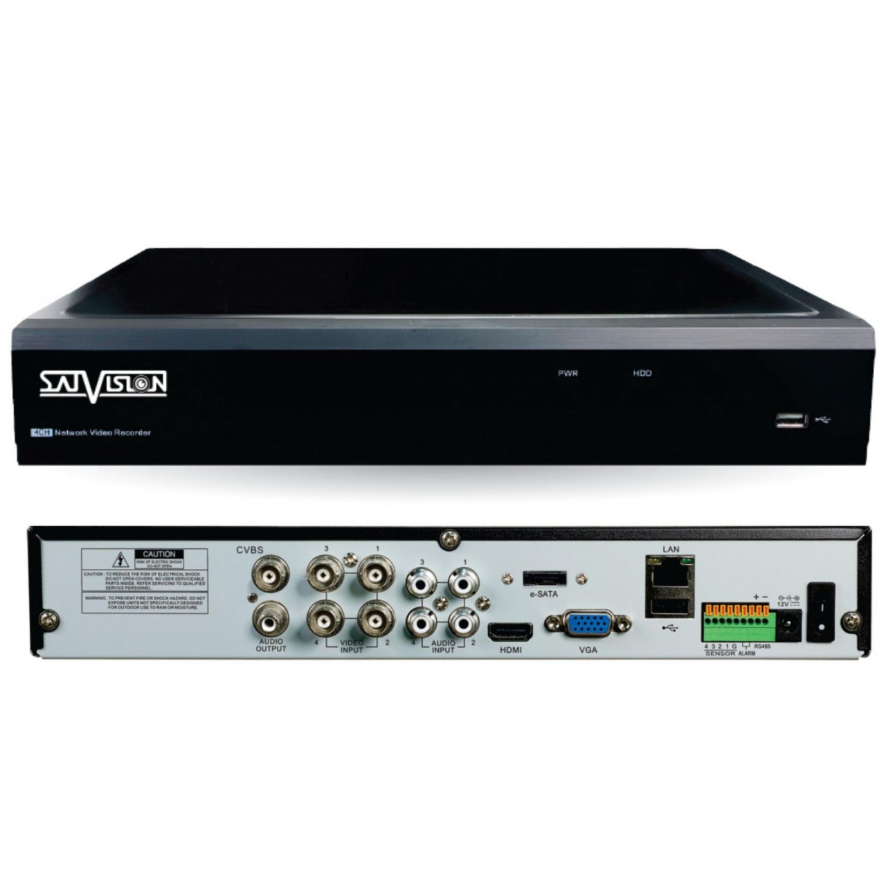 Гибридный 8-ми канальный видеорегистратор SVR-8115F v3.0