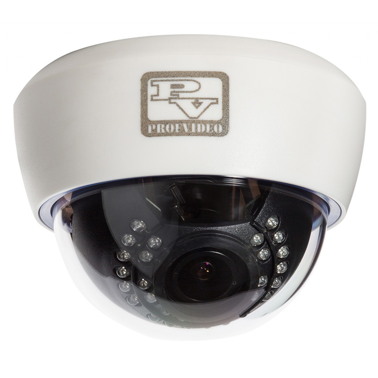 Внутренняя купольная вариофокальная камера видеонаблюдения PV-IP62 2 Mp IMX291 Audio с фиксированным объективом